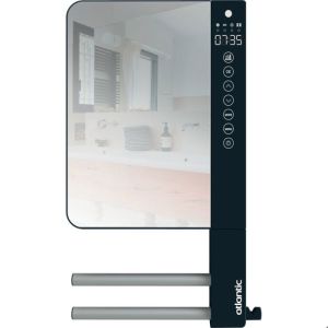 Secador de toalhas elétrico soprador telia 1800w com espelho e barras - atl