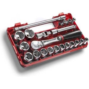 Mala soquetes 21 pçs - 1/2"