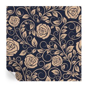 Papel de parede autocolante flores românticas 250x250 tulup
