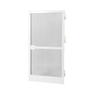 Mosquitera Puerta Abatible en Aluminio - Al 215 x An 100 cm - Blanco