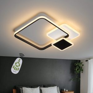 Nettlife LED luz de teto 45 * 41 cm, 46 w, 3000 k-6000 k lâmpada regulável