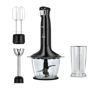 Set de varinha picador multiusos batedor, vel mpm mbl-29/c preto 1200w