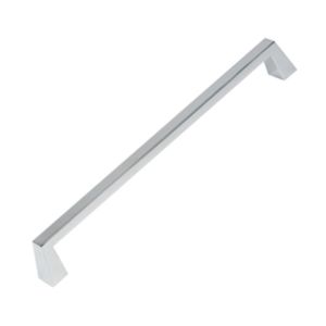 Puxador 160mm cromado matt, lote de 12