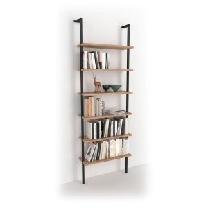 Estanteria de metal 6 niveles 183x60x20 safir