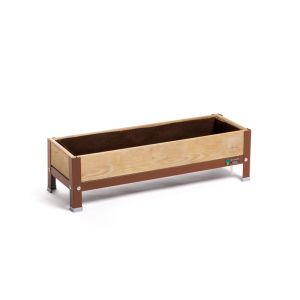Mi huerto urban | horta urbana, cultivo de jardim | castanho 90x30x26 cm