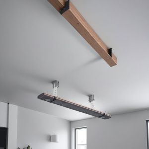 Aquecedor infravermelhos mpc cordoba 1000w bluetooth alumínio interiorexter