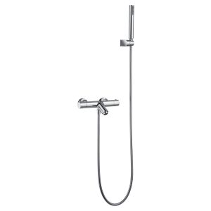 Torneira banheira termostática monza – chuveirinho cromado – 1,8 m