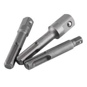 Adaptador SDS-Plus 1/4" 3/8" 1/2" hexagonal extensão broca