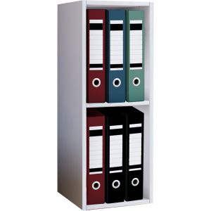 Estantería y librería de oficina offas blanco al. 72 x an. 34 x p. 30 cm