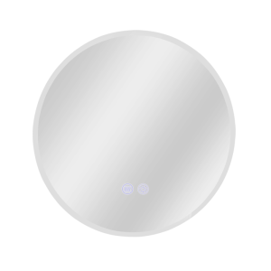 Nettlife espelho de banheiro LED prata 60x60