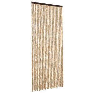 Cortina anti-insetos 90x200 cm chenille bege
