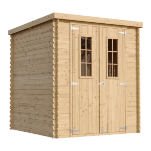 Caseta de jardín de madera 3.53 m² Timbela m309c+m309g