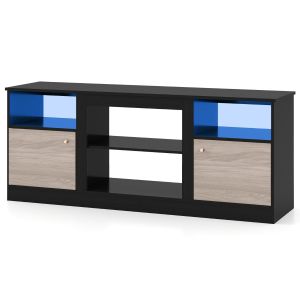 Móvel para tv - helloshop26 - ergonômico - iluminação LED - para televisore