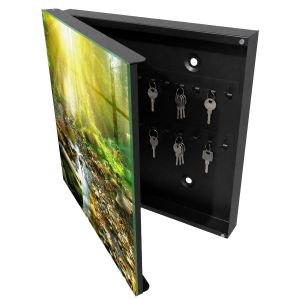 Caixa para chaves decorativa 30x30x5, abertura à esquerda tulup