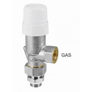 Válvula de radiador de ângulo invertido aparafusada - f 3/8' - termostatizá