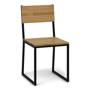 Silla desmontable oxford negra ev