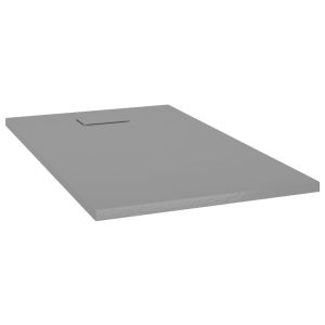 Base de chuveiro vidaxl smc cinza 120x70 cm