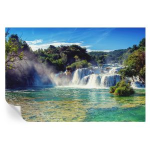 Papel parede adesivo paisagem de cachoeira 104x152 tulup
