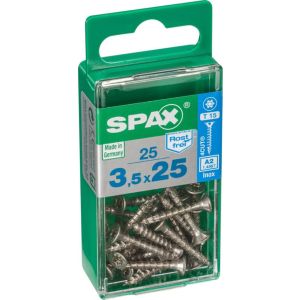 Tirafondo cabeza plana trx - s - 3,5x25 mm