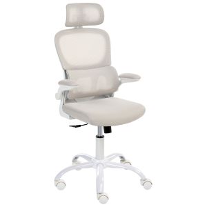 Cadeira home office solis creme