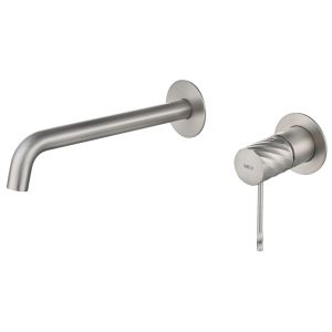 Misturador encastrado de lavatório bless níquel escovado [ imex® ]