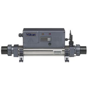 Aquecedor elétrico "vulcan digital" - 29 x 24 x 51,5 cm - 6 kw monofásico -
