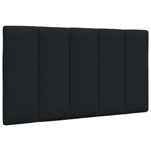 Almofadão de cabeceira 80 cm tecido preto ptob5630