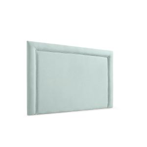 Cabeceira estofada regina aqualine 160x115x5 cm - verde água - moonia
