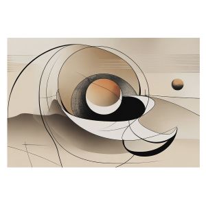 Papel de parede tnt 312x219 abstração harmoniosa tulup