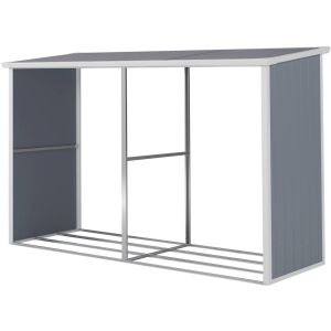 Abrigo para toras de resina "alexandre" - 3,38 m² - 302 x 112 x 190 cm - ci