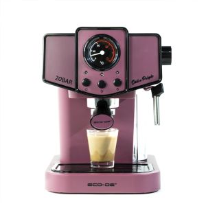 Ecode® máquina de café espresso delice purple 20 bar de pressão, eco-419 dp