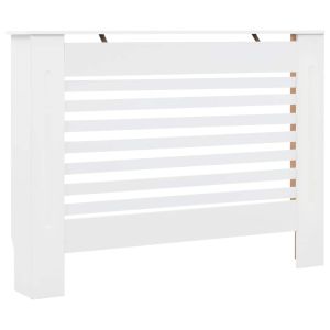 Cobertura de radiador 112x19x81,5 cm mdf branco