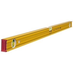 Stabila 191726 - nivel de burbuja de 100 cm con dos fiolas serie 80as-3