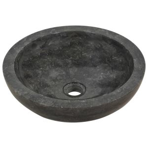 Lavatório 40x12 cm mármore preto