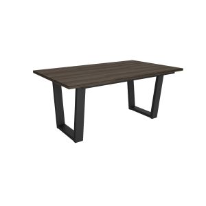 Mesa sala de jantar, 167x90x74cm, carvalho escuro rf3799