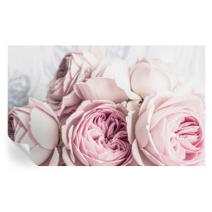 Papel de parede autocolante rosas cor-de-rosa 416x254 tulup