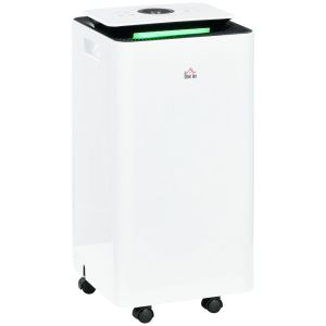 Desumidificador de ar 25x25x50,5 cm abs color blanco Homcom