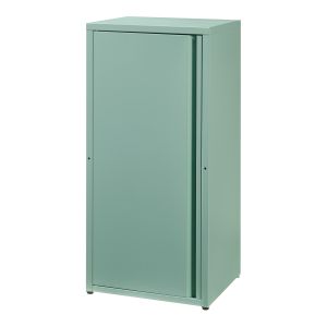 Armário metálico burlöv aço 88 x 40 x 35 cm verde menta [en.casa]