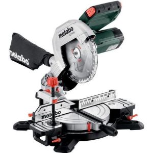 Serra de esquadria - metabo - ks 216 m - linha de corte de precisão LED - 6