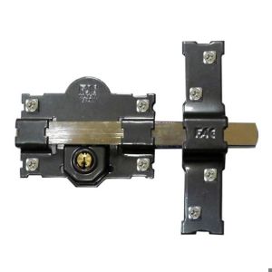Verrou - fac - 201-l/80-p - preto - sistema l - segurança 3