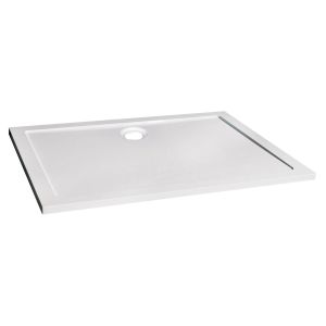 Ondee - base de duche antiderrapante bull - 90x120cm - smc - branco