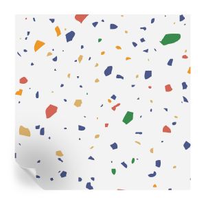 Papel de parede adesivo peças do arco-íris 250x250 tulup