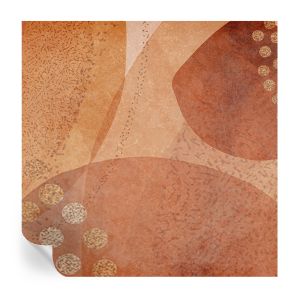 Papel de parede adesivo composições terrosas 250x250 tulup