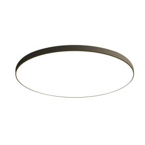 Nettlife flat LED lâmpada de teto para lâmpada preta regulável para 30 w