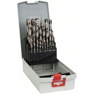Brocas retificadas para metal hss-g - Bosch - variedade probox de 25 - 1-13