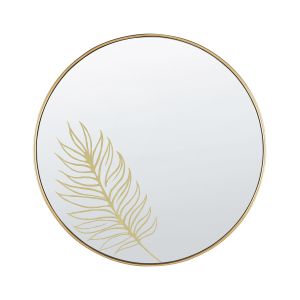 Espelho sauvie 57 cm 57 cm dourado