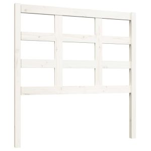 vidaXL cabecero de cama madera maciza de pino blanco 95,5x4x100 cm
