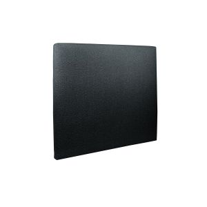 Cabeceira estofada de 180 cm - tecido bouclette preto - preto