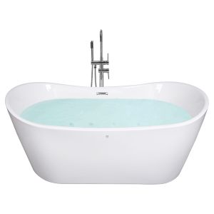 Banheira autónoma acrílico branco antigua