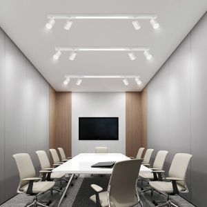Nettlife luminária de teto LED branco  110x15